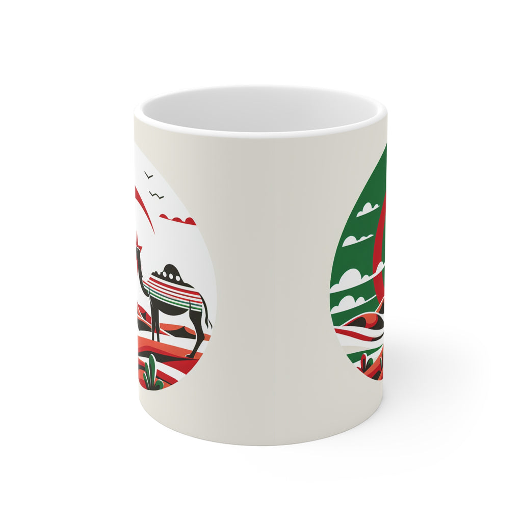 Algerian Landscape Mug, Unique Coffee or Tea Cup