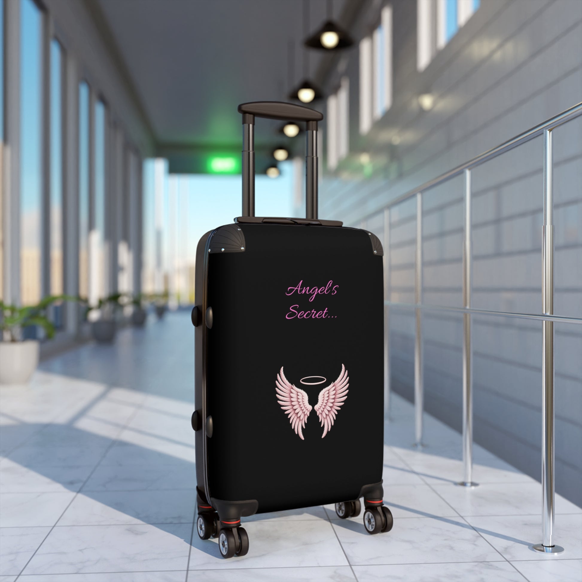 Angel Wings Travel Suitcase - 'Angels Secret' Themed Luggage
